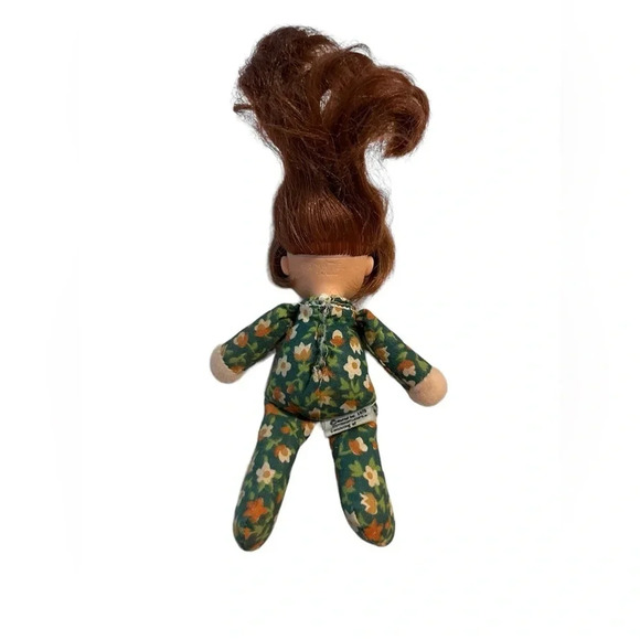 HONEY HILL BUNCH DOLL BY MATTEL 1975 GREEN SMALL 5 INCH PLUSH STUFFED BODY TOY - Picture 3 of 4